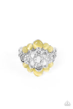 Load image into Gallery viewer, Eden Equinox - Yellow (Cat&#39;s Eye Stone) Ring
