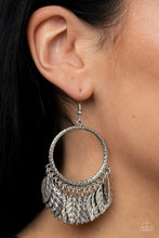 Load image into Gallery viewer, FOWL Tempered - Silver Earring
