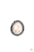 Load image into Gallery viewer, Salt of the Earth - White (Marble Stone) Ring
