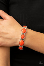 Load image into Gallery viewer, Boldly BEAD-azzled - Orange Bracelet
