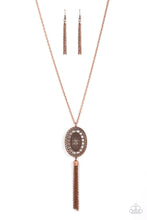 Load image into Gallery viewer, Whimsically Wistful - Copper Necklace
