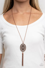 Load image into Gallery viewer, Whimsically Wistful - Copper Necklace
