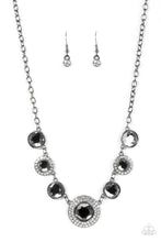 Load image into Gallery viewer, Extravagant Extravaganza - Black (Smoky Gems) Necklace
