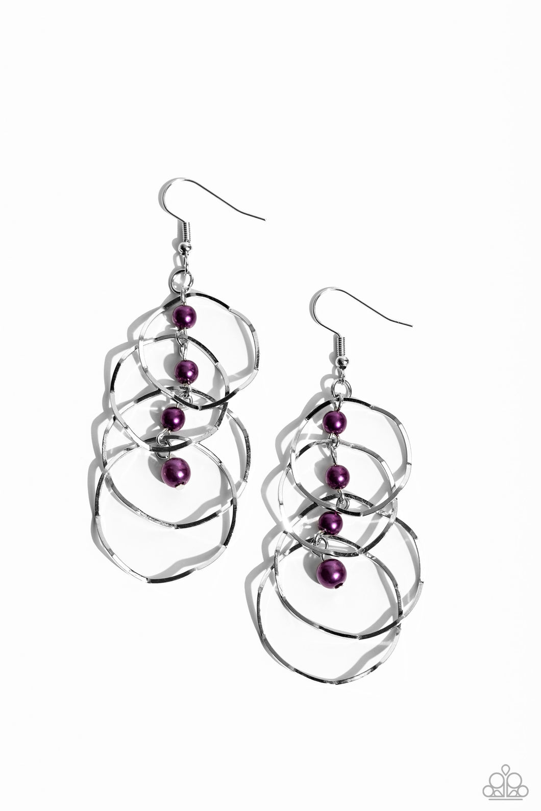 Pearl Palooza - Purple (Plum Pearl) Earring