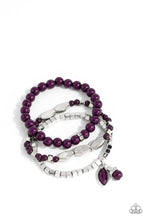 Load image into Gallery viewer, Redefined Romance - Purple Bracelet
