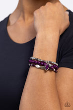 Load image into Gallery viewer, Redefined Romance - Purple Bracelet
