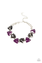 Load image into Gallery viewer, Pumped up Prisms - Purple Bracelet
