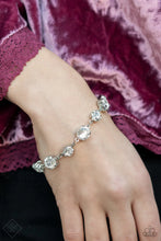Load image into Gallery viewer, Bippity Boppity BLING - White (Rhinestone) Bracelet (FFA-0222)
