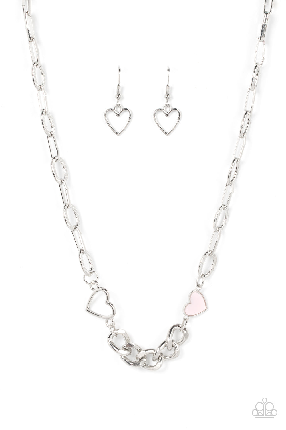 Little Charmer - Pink (Heart) Necklace