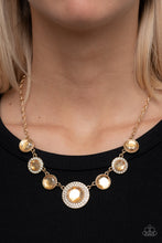 Load image into Gallery viewer, Extravagant Extravaganza - Gold (Golden Gems) Necklace
