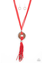 Load image into Gallery viewer, ARTISANS and Crafts - Red Necklace

