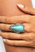 Load image into Gallery viewer, Canyon Collector - Blue (Turquoise) Ring
