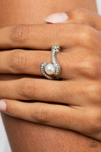 Load image into Gallery viewer, Envious Enrapture - White (Pearl) Ring

