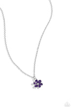 Load image into Gallery viewer, Cottage Retreat - Purple (Petal) Necklace
