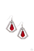 Load image into Gallery viewer, Poshly Photogenic - Red Earring
