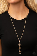 Load image into Gallery viewer, Positively Planetary - Gold Lanyard Necklace
