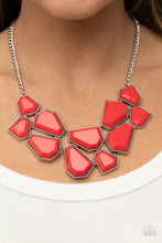 Load image into Gallery viewer, Double DEFACED - Red Necklace
