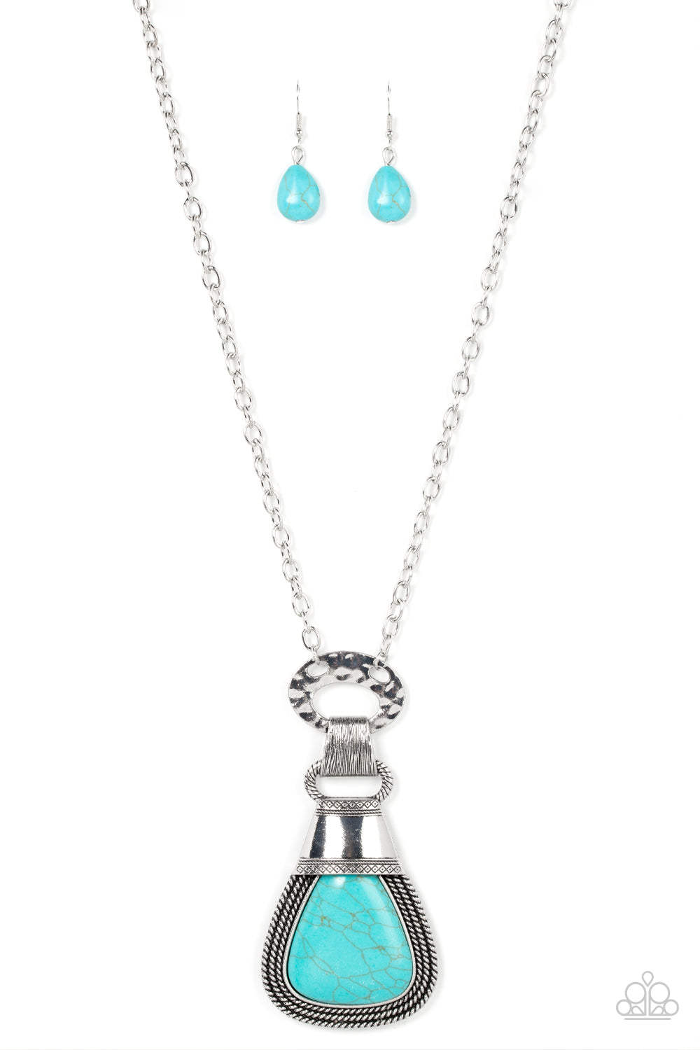 Rodeo Royale - Blue (Turquoise) Necklace