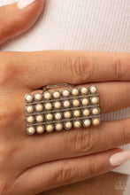 Load image into Gallery viewer, Pack Your SADDLEBAGS - White (Marble Stone) Ring
