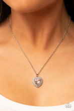 Load image into Gallery viewer, Taken with Twinkle - Pink (Heart) Necklace freeshipping - JewLz4u Gemstone Gallery
