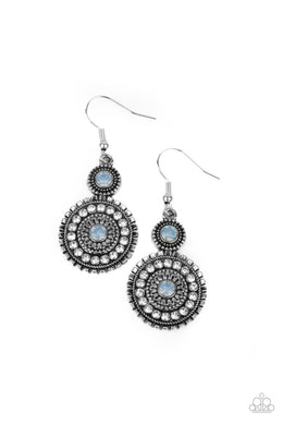 Opulent Outreach Blue Earring freeshipping - JewLz4u Gemstone Gallery