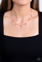 Load image into Gallery viewer, Lunar Lagoon - Copper Necklace
