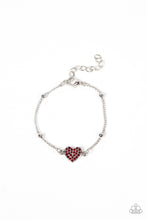 Load image into Gallery viewer, Heartachingly Adorable - Red Bracelet freeshipping - JewLz4u Gemstone Gallery
