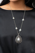 Load image into Gallery viewer, Magical Masquerade - Silver (Iridescent) Necklace
