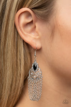 Load image into Gallery viewer, Pressed for CHIME - Black Earring
