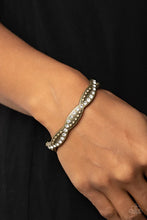 Load image into Gallery viewer, Empire Envy - Brass (White Rhinestone) Bracelet
