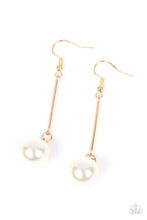 Load image into Gallery viewer, Pearl Redux - Gold (White Pearl) Earring
