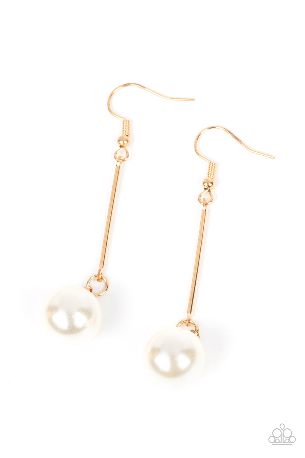 Pearl Redux - Gold (White Pearl) Earring