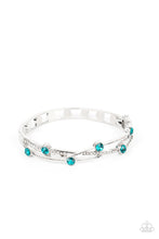 Load image into Gallery viewer, Slammin Sparkle - Blue (Rhinestone) Bracelet
