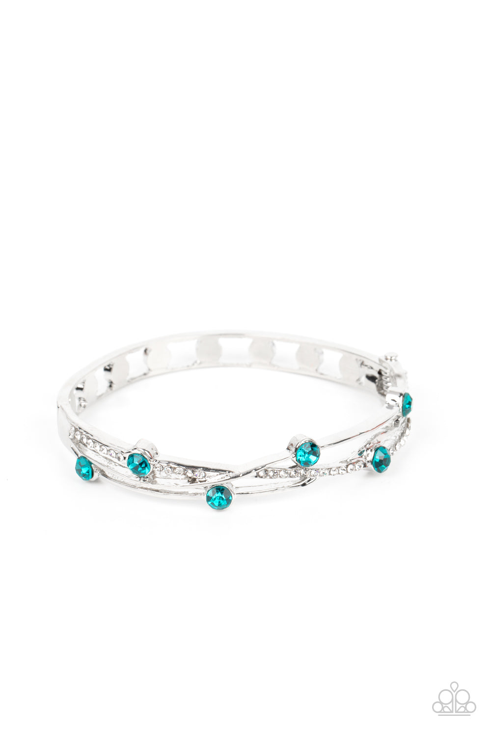 Slammin Sparkle - Blue (Rhinestone) Bracelet