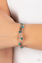 Load image into Gallery viewer, Slammin Sparkle - Blue (Rhinestone) Bracelet
