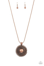 Load image into Gallery viewer, Solar Swirl - Copper Necklace

