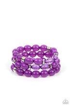 Load image into Gallery viewer, Coastal Coastin - Purple Bracelet
