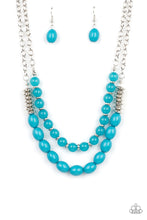 Load image into Gallery viewer, Venetian Voyage - Blue Necklace
