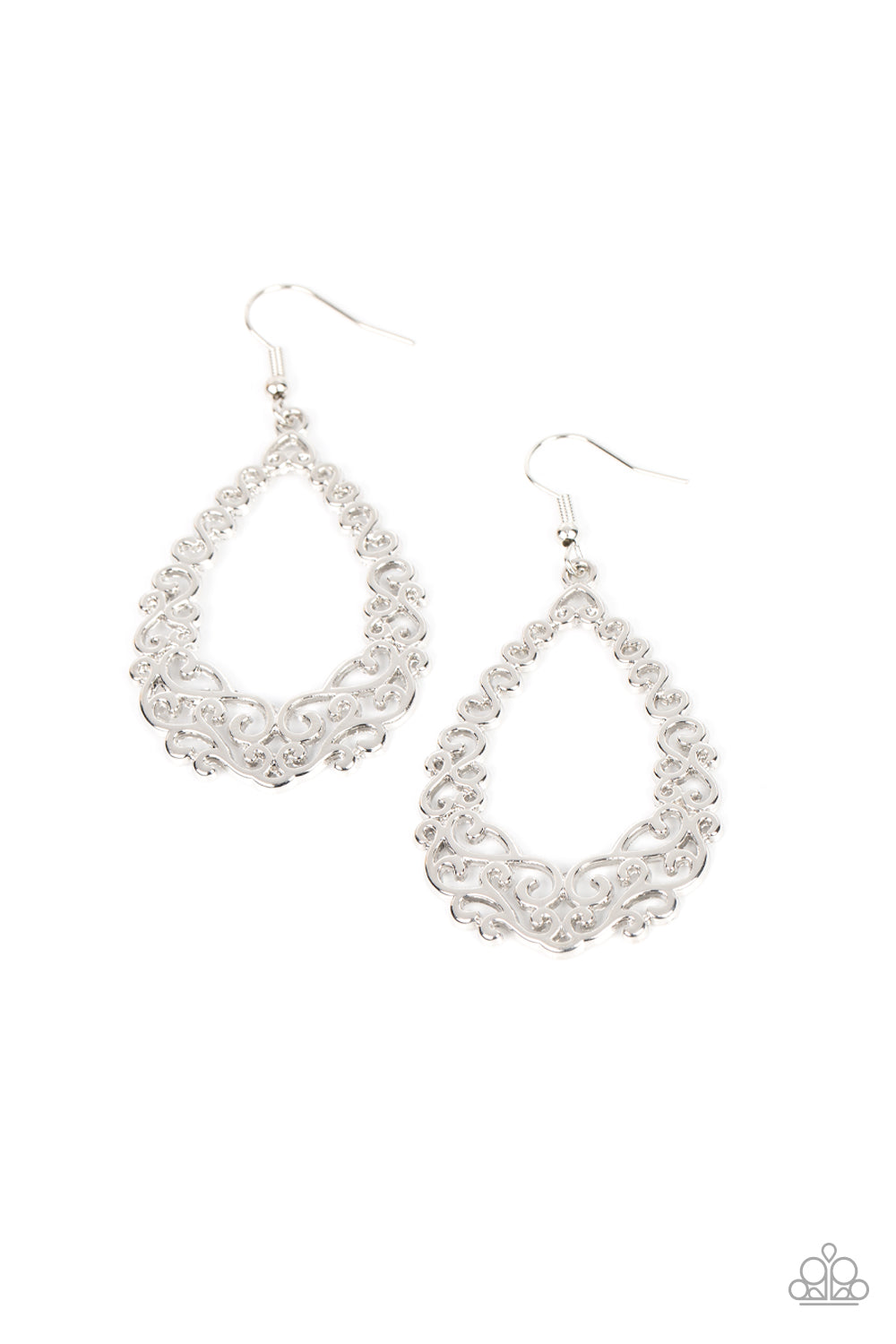 Granada Garland - Silver Earring