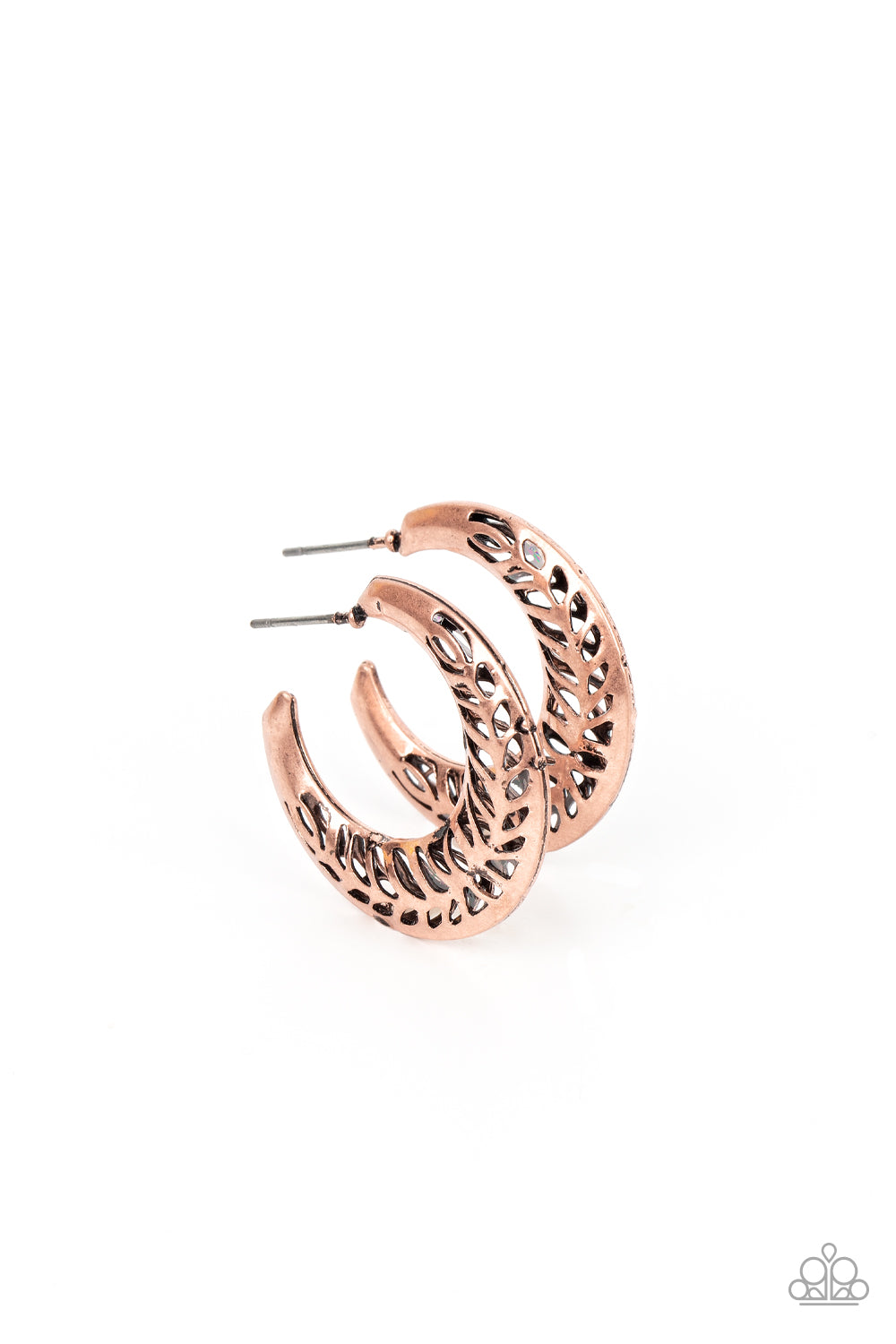 Wanderlust Wilderness - Copper Hoop Earring