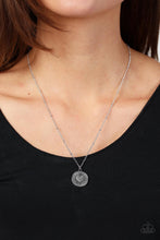 Load image into Gallery viewer, Lovestruck Shimmer - Silver (Heart) Necklace
