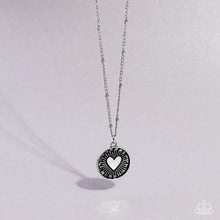 Load image into Gallery viewer, Lovestruck Shimmer - Silver (Heart) Necklace
