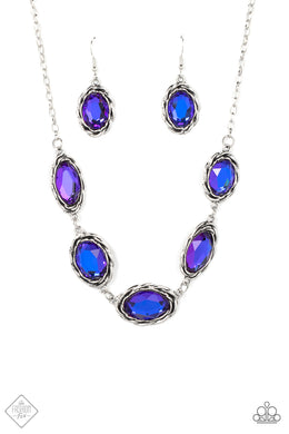 Regal Renaissance - Multi Necklace (SS-0122) freeshipping - JewLz4u Gemstone Gallery