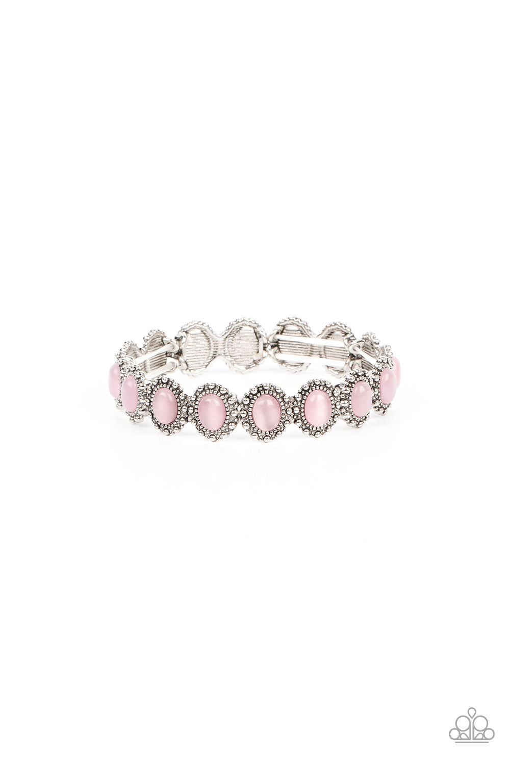 Sweet Oblivion - Pink  (Cat's Eye Stone) Bracelet