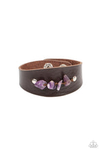 Load image into Gallery viewer, Colorful Canyoneer - Purple (Amethyst Pebbles) Bracelet
