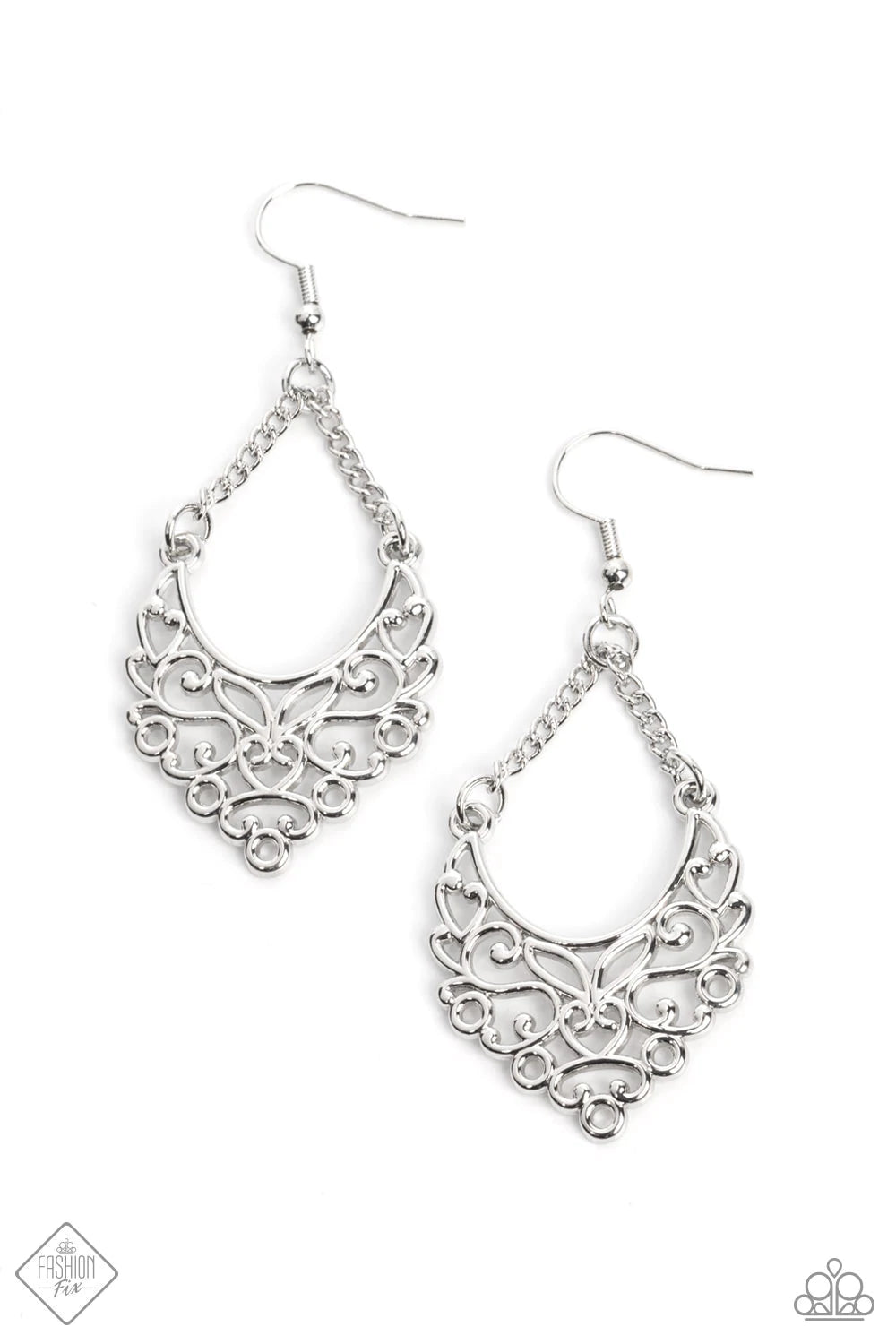Sentimental Setting - Silver Earring (GM-0222)