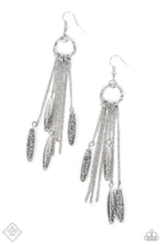 Load image into Gallery viewer, Thrifty Tassel - Silver Earring (MM-0222)

