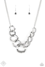 Load image into Gallery viewer, Bombshell Bling - Silver Necklace (MM-0322)
