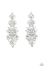 Load image into Gallery viewer, Frozen Fairytale - White Post Earring

