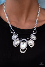 Load image into Gallery viewer, Hypnotic Twinkle - White (Rhinestone) Necklace
